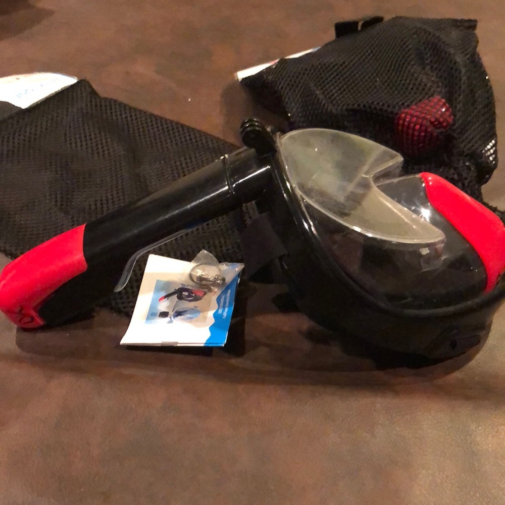Only used a couple of times, kids snorkeling mask